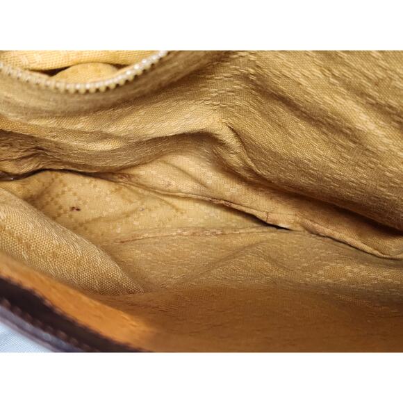 Gucci Supreme GG Canvas Leather Shoulder Bag Sherry Line Web Ophidia Vintage - Picture 14 of 15